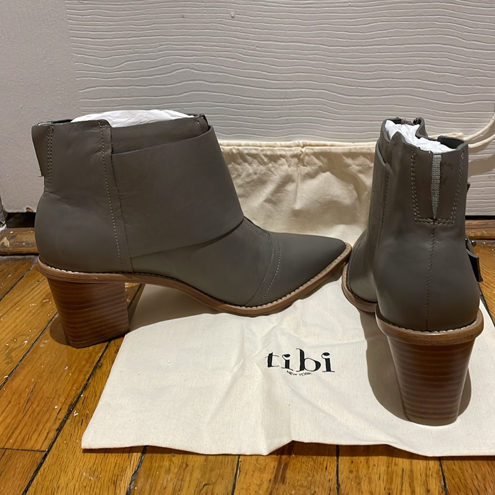 NWOT Tibi leather ankle boot - Picture 6 of 17